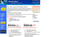 Desktop Screenshot of deedchek.com